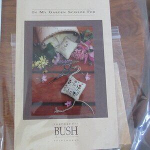 Shepherd's Bush In My Garden Scissor Fob stitch kit